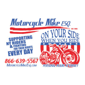Motorcycle Logo Text for Attorney