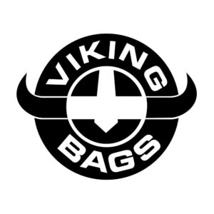 round logo viking bags
